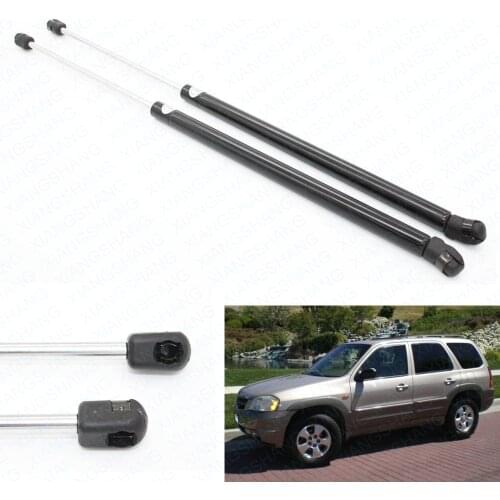 For 2001 2002-2006 Mazda Tribute Sport Utility 21.77 inch Rear Hatch Boot Gas Spring Lift Supports Struts Prop Rod Arm Shock