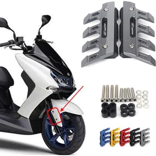 For yamaha MAJESTY-S Majesty S Motorcycle Mudguard Front Fork Protector Guard Block Front Fender Anti-fall Slider Accessories