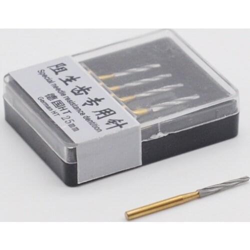 Lab Item 5 Pcs Dental Material High Speed Zekrya Drills Tooth Extraction Burs