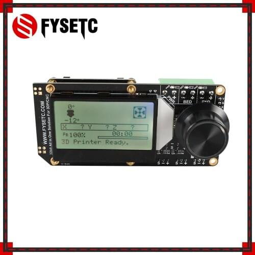 AIO II V3.2 Mainboard All in One II 32 Bit MCU 32bit ST820 Driver 256 Microsteps Controller Board Support Marlin For 3DP/CNC