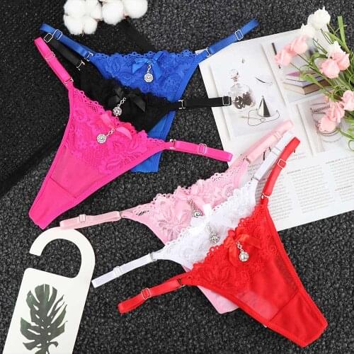 Fashion Ladies Sexy Thongs Lace G-string V-string Panties Women Knickers Lingerie Underwear