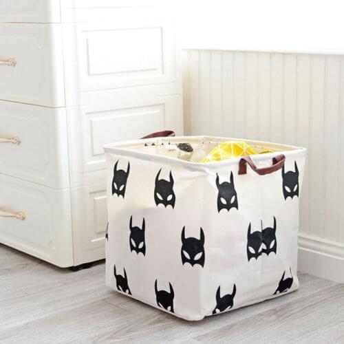 DIY Desktop Storage Basket Sundries Toy Storage Box Cosmetic Book Organizer Stationery Container Laundry Basket Home Organizer