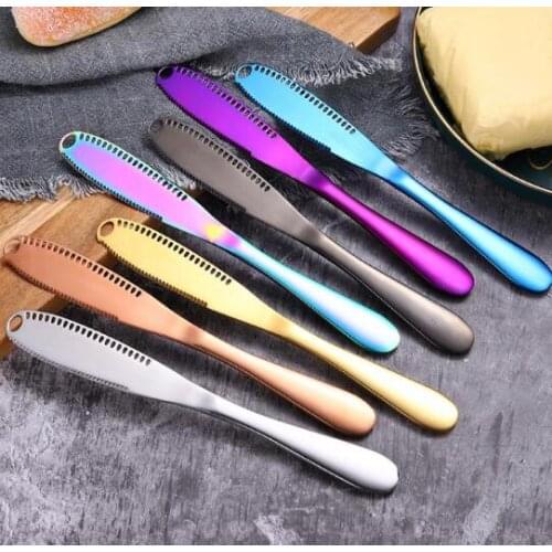 Stainless Steel Butter Knife Cheese Dessert Jam Spreaders Cream Knifes Utensil Cutlery Dessert Tools for Toast Breakfast Tool