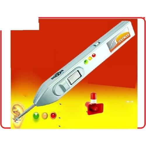 Free shipping SG post Detector ear detection pen Ear Detector Acupuncture Pen Ear Acupoint Diagnosis for ear auriculotherapy