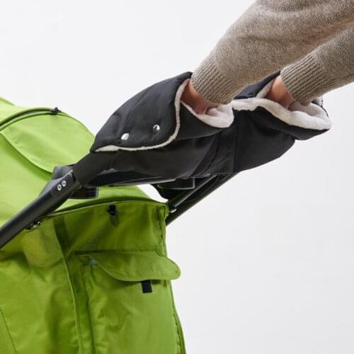 Baby Stroller Warmer Gloves Pushchair Hand Muff Windtight Waterproof Pram Accessory Baby Buggy Clutch Cart Muff Winter Glove