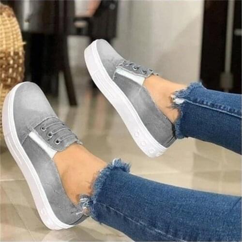 Women Flat Shoes Fashion Female Casual Outdoor Sneakers Loafers Soft Bottom One Pedal Lazy Shoes Wedge Slip On Flats 2021 New