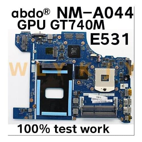 VILE2 NM-A044 for Lenovo ThinkPad E531 notebook motherboard GPU GT740M 100% test work 04Y1305 04Y1304 04Y1302 04Y1301