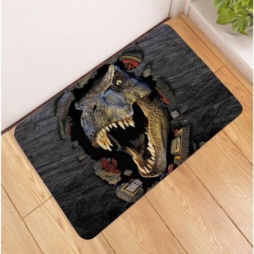 1pc Cartoon Bathroom Carpet Flannel Memory Foam Bath Mat Animal Graphic Bathroom Carpet Non-slip Bath Mat Rugs Living Room
