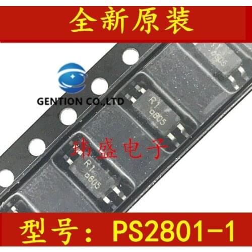 50PCS PS2801-1 PS2801 R1 SOP-4 light coupling PS2801C-1 in stock 100% new and original