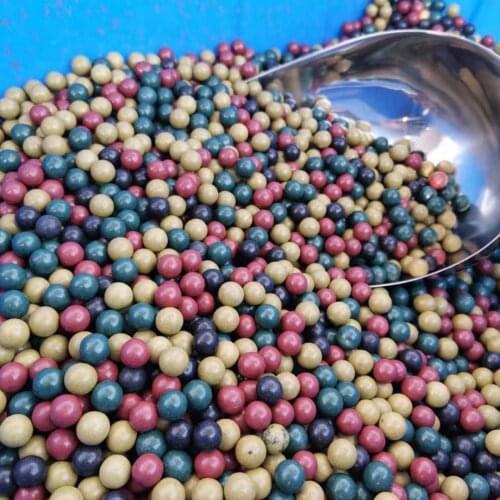 500/1000pcs Safty Outdoor Slingshot Beads Bearing Hunting Slingshot Ball of Mud Beads Ammo Solid Drawing-board Ball Clay Mud Egg