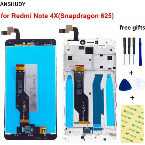 ANSHUDY Screens For Xiaomi Redmi Note 4X