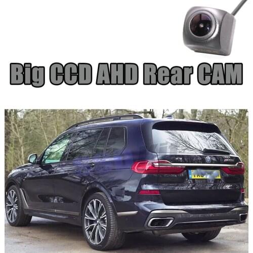 Car Big CCD Rear Camera For BMW X7 G07 Z4 G29 Reversing Super Night View AHD 720 1080 WaterPoof Back CAM