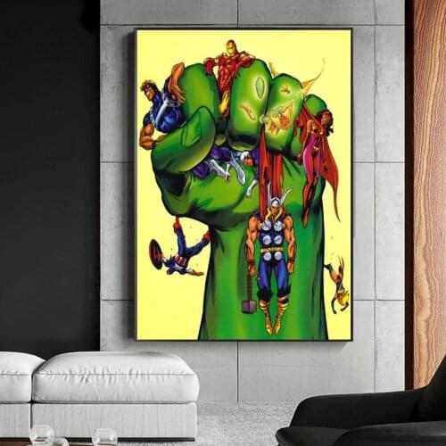The Hulks Hand Is Holding Thor Iron Man Diy 5d Diamond Painting Disney Mosaic Embroidery Cross Stitch Kits Home Decor Cuadros