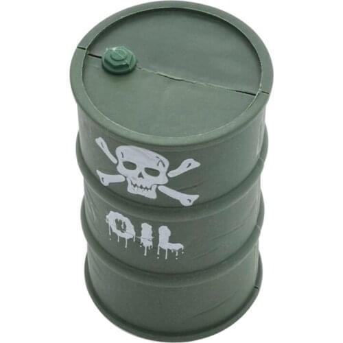 RC Simulated Decoration Tools High Quality Plastic Simulated Oil Barrel 1/10 Realistic Climbing Car Decoration