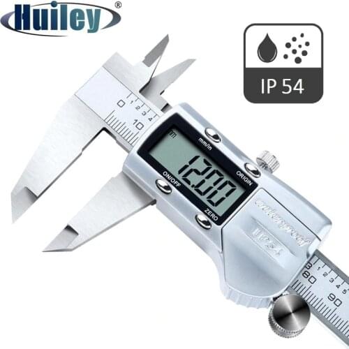 IP54 Multi-function Digital Vernier Caliper Origin Relative Measurement Measuring Tools Stainless Steel Electronic Calipers