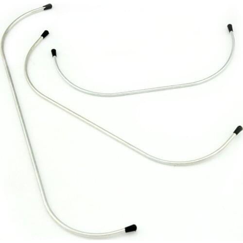 20/25/30 cm curve Internal Wire Frames Purse Frames Doctor Bags Silver Obag Handles Parts DIY Handamde Hangers