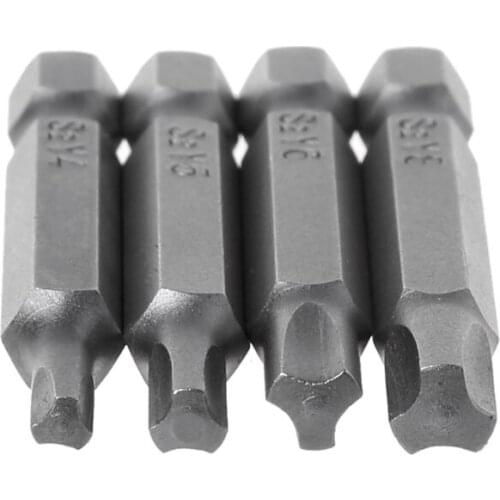 4pcs/set Magnetic Y Shaped Screwdriver Bits for bicycle Repair Tools Triangle Head Hex Shank Y4 Y6 Y8