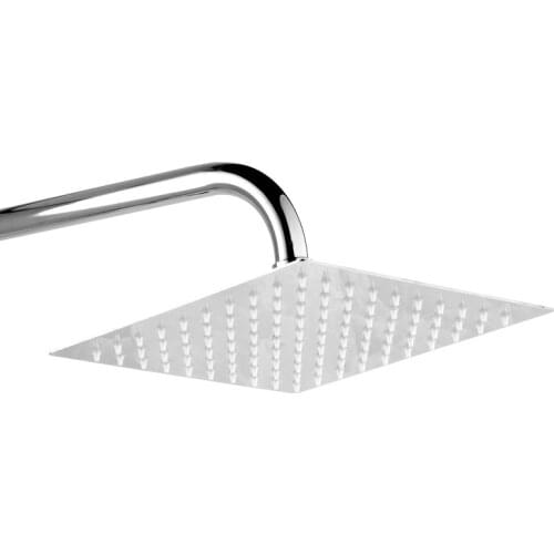 16Inch 40cmX40cm square stainless steel ultra-thin shower heads Bathroom square overhead rainfall shower head CP-1616