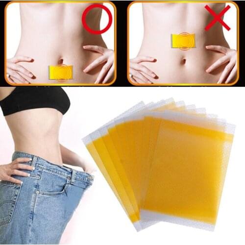 The New Topseller 1 Bag=10Pcs Slimming Navel Stick Slim Patch Weight Loss Burning Fat Patch Lazy People Enjoy Sleep Thin Patches