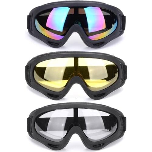 Men Women Outdoor Eyewear Skiing Snowboarding Goggles UV Snow Skate Glasses Anti-wind Eyeglasses Riding Glasses
