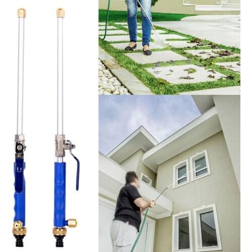 Portable Aluminium High Pressure Power Washer Gun Car Spray Cleaner Garden Watering Nozzle Jet Hose Wand Cleaning Tool #252137