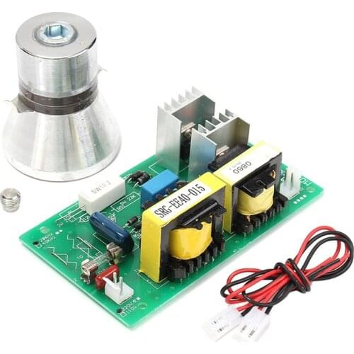 SANQ 100w 28khz Ultrasonic Cleaning Transducer Cleaner High Performance +Power Driver Board 220vac Ultrasonic Cleaner Parts