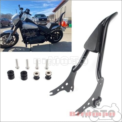 1.5" Tube&22" Tall Motorcycle Passenger Sissy Bar Backrest for Harley Softail Sport Glide FLSB Low Rider FXLR S FXLRS 2018-2021