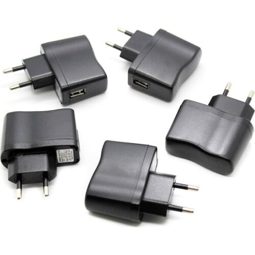 200pcs/lot 5V 1A Universal Single USB Charger Wall Charger EU Plug for iPhone Samsung Xiaomi AC USB Travel Charger Adapter