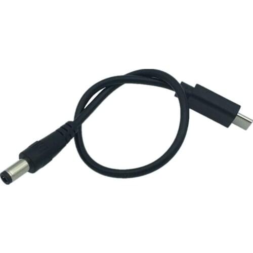 USB 3.1 Type C USB-C Male to DC 5.5 x 2.5mm Male Power Jack Extension Digital Charge Cable