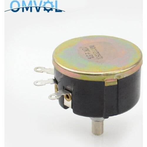 WX112 WX050 5W Watt 6mm Round Shaft Rotary Wire Wound Potentiometer 1K 2K2 4K7 10K 22k 47k