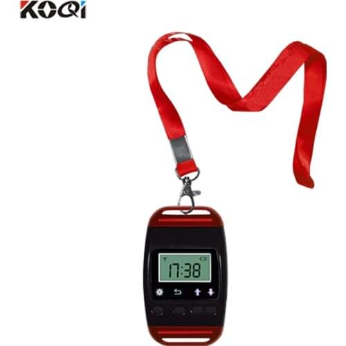 YCALL Wireless Calling System Wrist Bracelet Watch Rechargeable Battery Receiver Restaurant Service Call