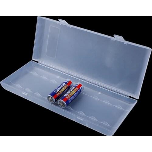 1Pc 10X18650 Battery Holder Case Organizer Container 18650 Storage Box Holder Hard Case Cover Battery Holder