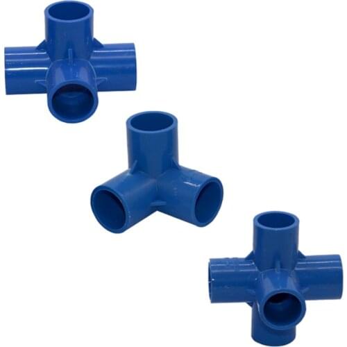 1Pc Inner Diameter 25mm Three-way Four-way Five-way PVC Pipe Connectors Home Garden Irrigation Water Tube DIY Accessories