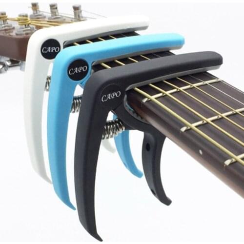2021 NEW Plastic Guitar Capo for 6 String Acoustic Classic Electric Guitarra Tuning Clamp Musical Instrument Accessories
