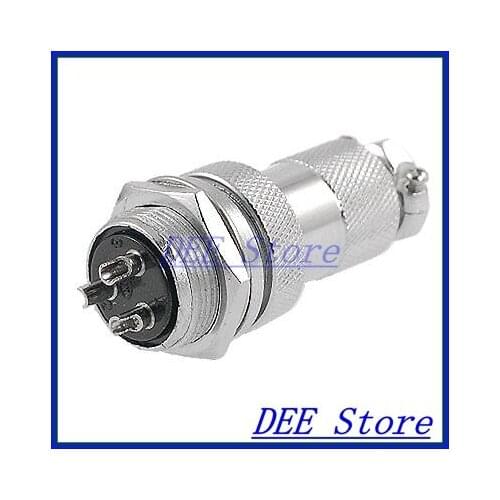 AC 250V 20A 3 Pins Electric Deck Aviation Connector Adapter