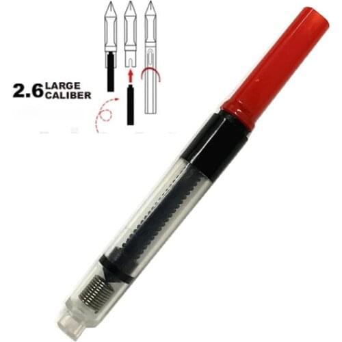 5Pcs 2.6mm Meet international standards Plastic Pump Cartridges Fountain Pen Converter