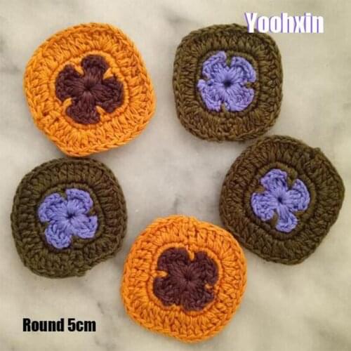 5PCS Luxury cotton placemat cup coaster mug kitchen Christmas table place mat cloth lace Crochet tea coffee doily dining pad