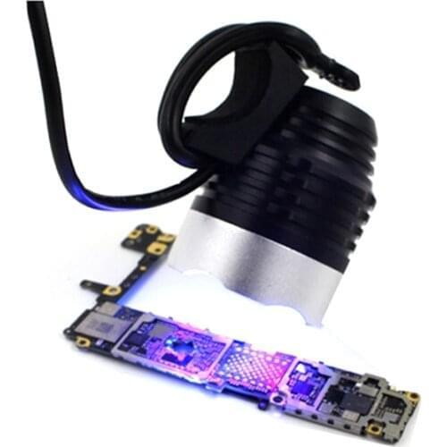 6W 5V USB UV Glue Curing Lamp LED Ultraviolet Green Oil Curing Purple Light for Mobile Phone Motherboard PCB Repair Tools