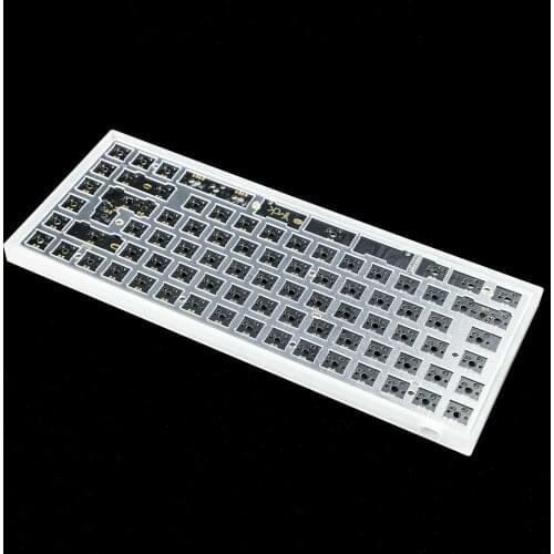 75% 84 ANSI ISO Layout Plate Polycarbonate PC Plate For KBD75 YMD75 V1 V2 V3 PCB Case Kit 75% 84 Mechanical Keyboard