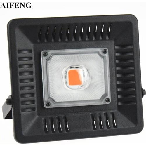 AIFENG Plant Grow Lights Full Spectrum 50W COB Flood Light Waterproof Growing Lamp For Greenhouse Garden Hydroponic Plant Lights