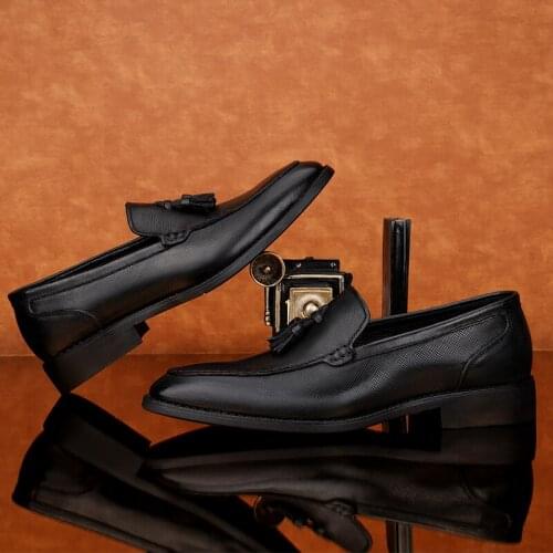 Informales black zapatos spring shoes casuales causal 2020 hombre flat shoe mens for Mens man men sport leisure leather de male