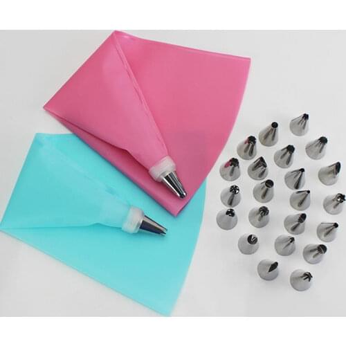 Cake Decorating Tools Pastry Bag Pastry Nozzles Can Be Reused Piping Bag Pocket Sleeve Pastry Professional