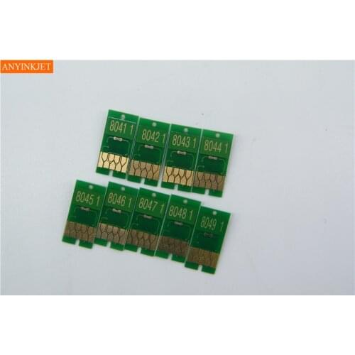 Hot sale for Ep SC P6000 P7000 P8000 P9000 cartridge one time chip chips number 1to5 old type
