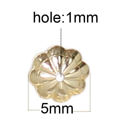 Beadsnice End Caps Finding Diy Accessories Jewelry Making Component ID 39857