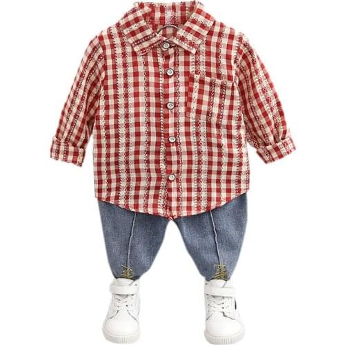 New Spring Autumn Baby Girl Clothes Suit Children Cotton Shirt Pants 2 Piece Set Toddler Fashion Costume Infant Kids Tracksuits