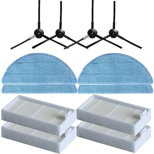 Side Brushes Mop Cloth Rag HEPA Filter kit for iLife X5 V5 V50 V3+ V5PRO CHUWI V3 Robotic Vacuum Cleaner Spare Parts Accessories