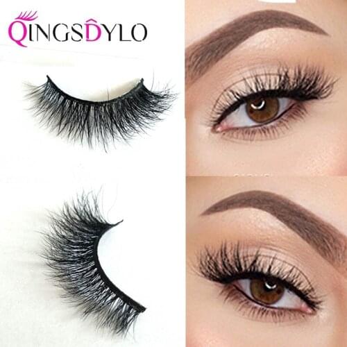 3D Mink Lashes Extension Faux Cils Dramatic Mink Eyelashes Makeup Lashes Full High Volume Mink Lashes Reusable Lashes