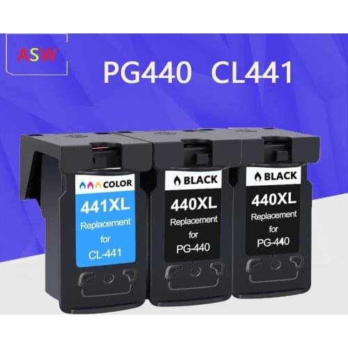PG440 CL441 440XL Cartridge Replacement for Canon PG 440 CL 441 440XL Ink Cartridge for Pixma MG4280 MG4240 MX438 MX518 MX378