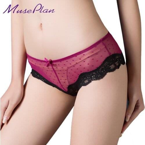 4 pieces a lot!Women Sexy Lace Panties Womens Low waist cotton briefs Underwear Thongs Tangas sexy lace underwear women