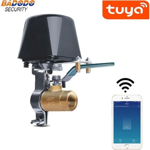 WiFi Tuya smart life APP Remote Control Automatic Gas Valve Water valve Shut Off Timers Controller